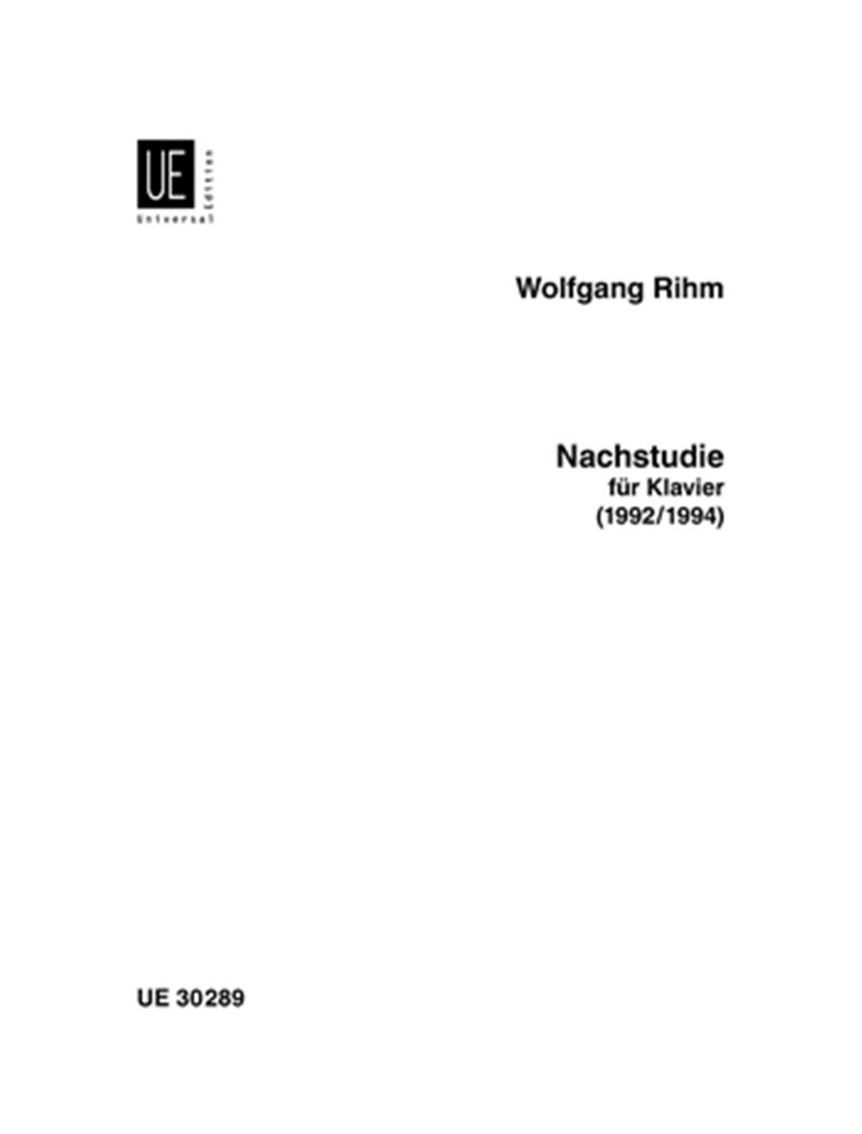 Nachstudie