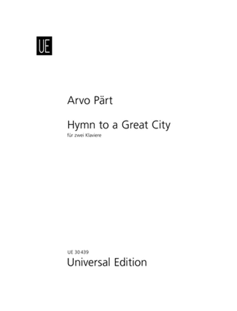 Hymn to a Great City