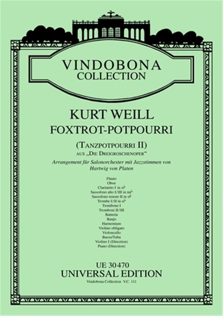 Foxtrott-Potpourri aus Die Dreigroschenoper