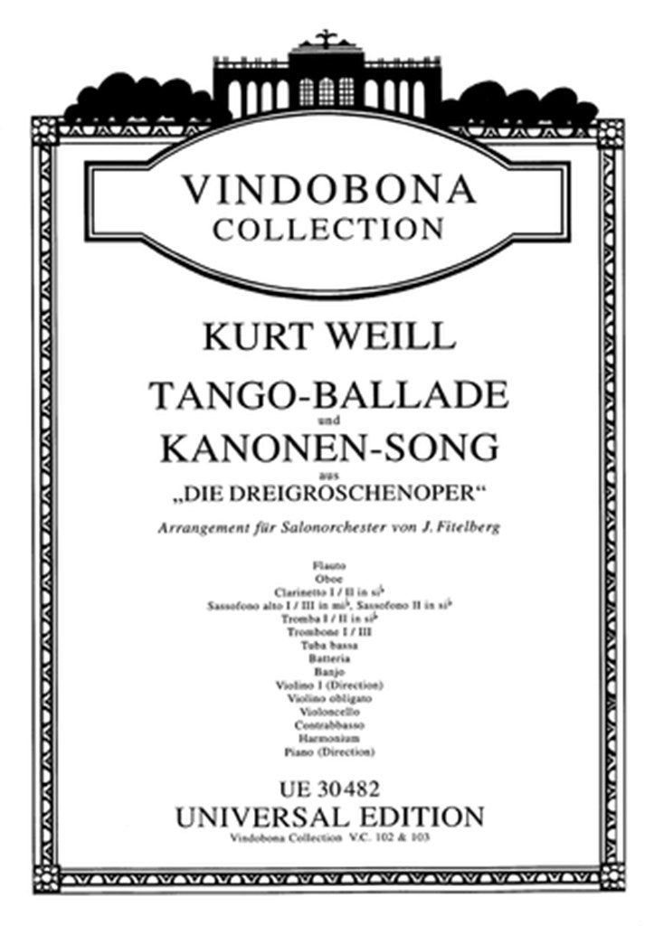 Tango-Ballade und Kanonen-Song