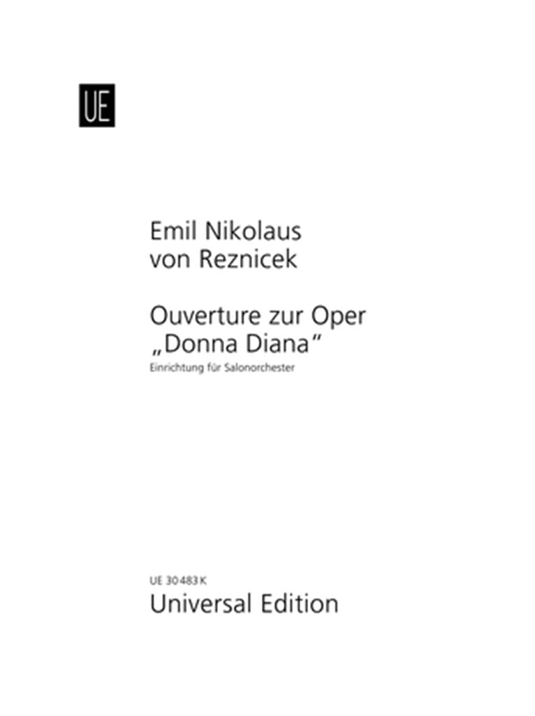 Ouvertüre zur Oper Donna Diana