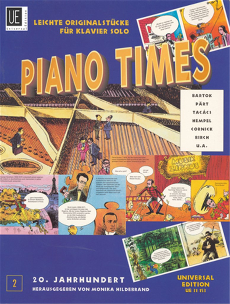 Piano Times 2: 20.Jahrhundert mit Cartoons Band 2