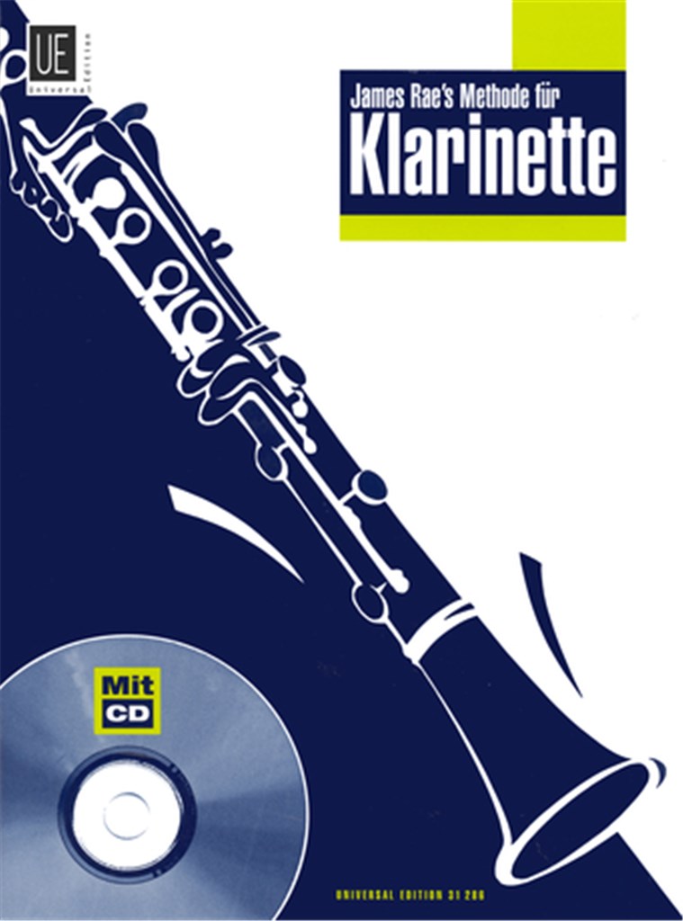 James Rae's Methode für Klarinette mit Begleit-CD