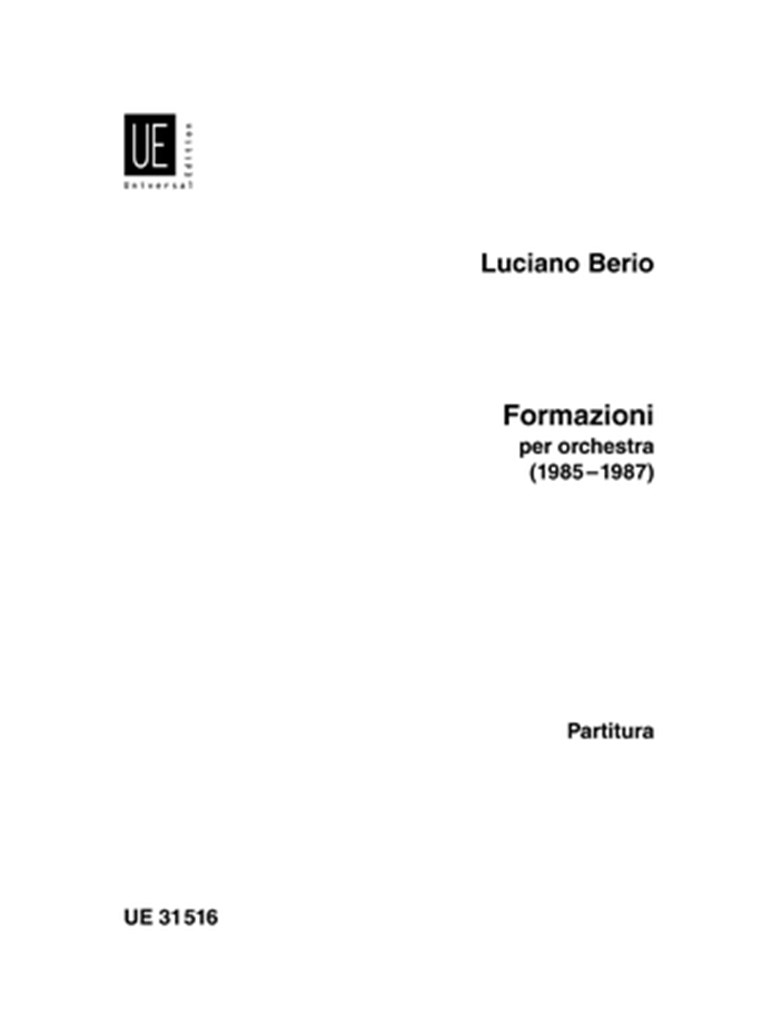 Formazioni