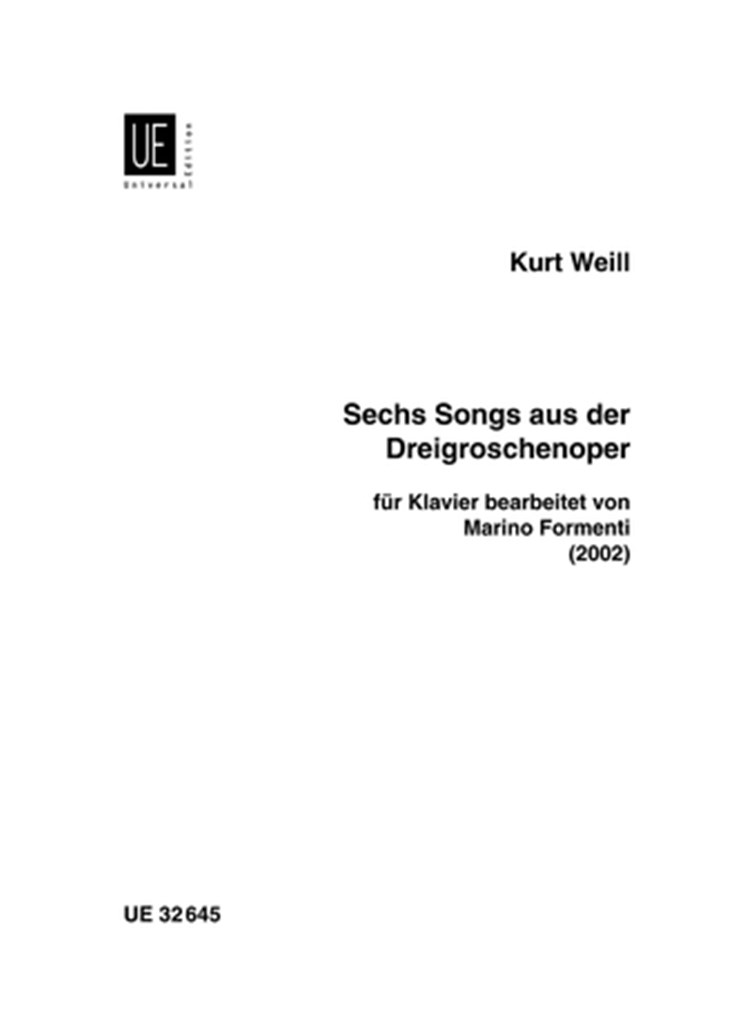 6 Songs Aus Der Dreigroschenoper