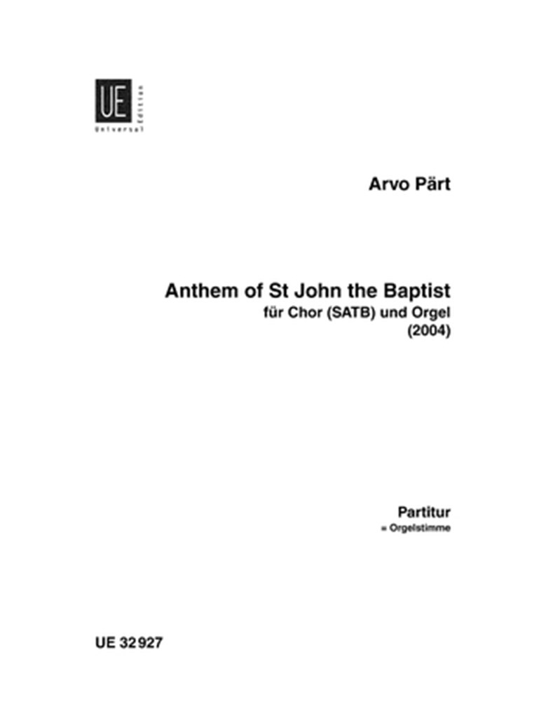 Anthem of St John the Baptist