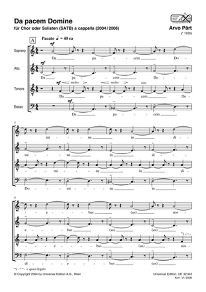 Da pacem Domine