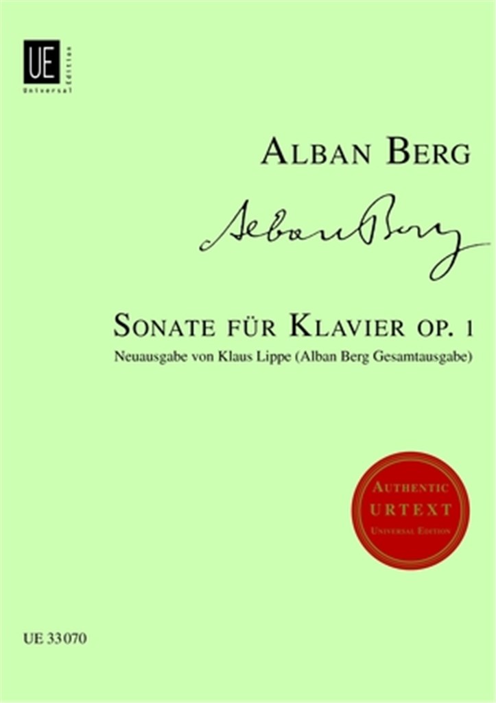Sonate Fur Klavier Op. 1