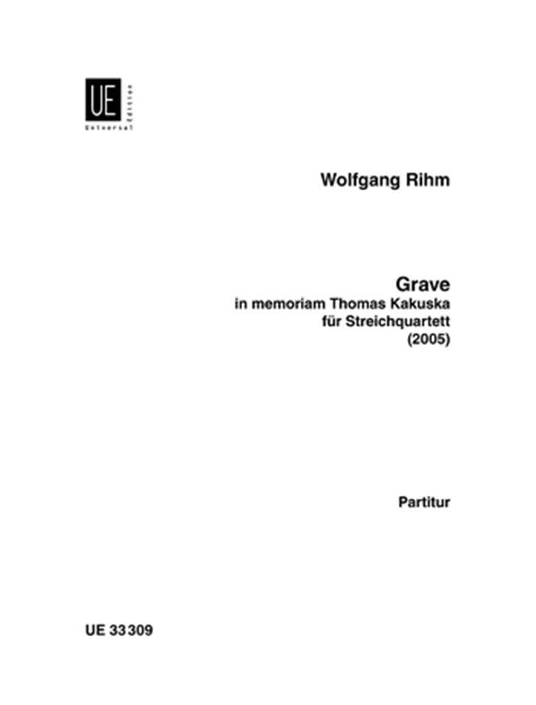 Grave in memoriam Thomas Kakuska
