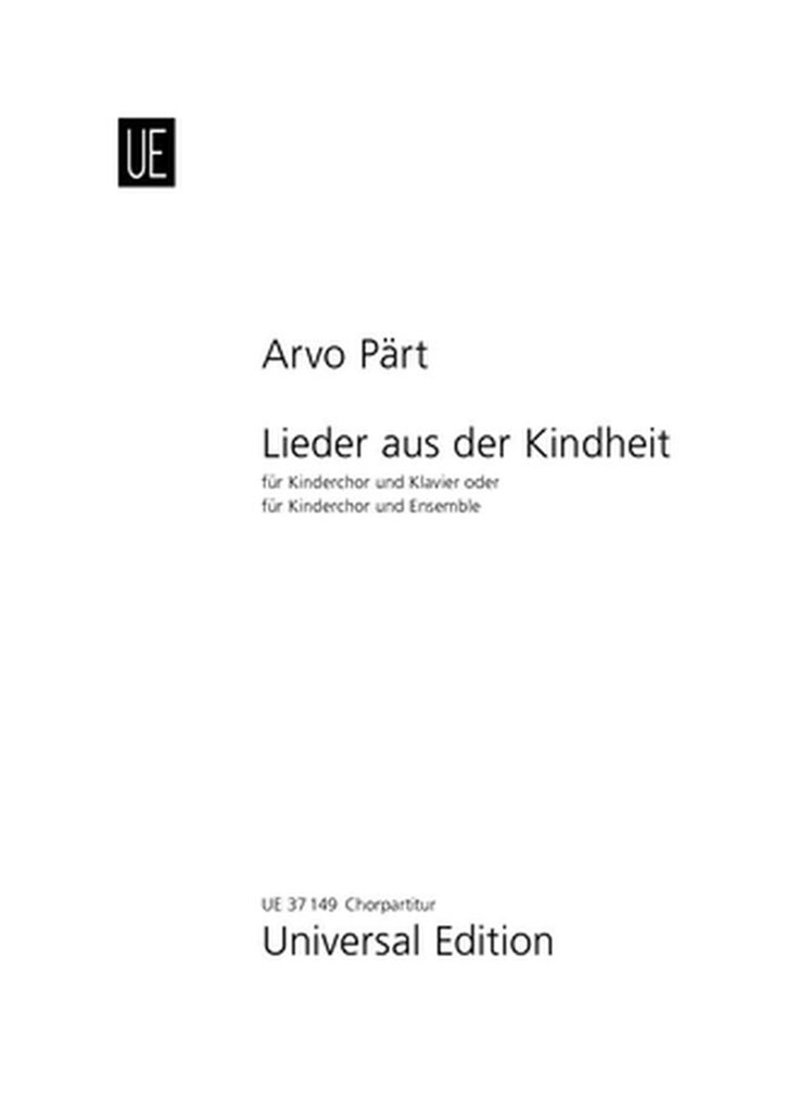 Lieder Aus Der Kindheit