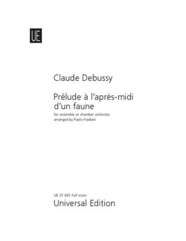 Prélude à l'après-midi d'un Faune