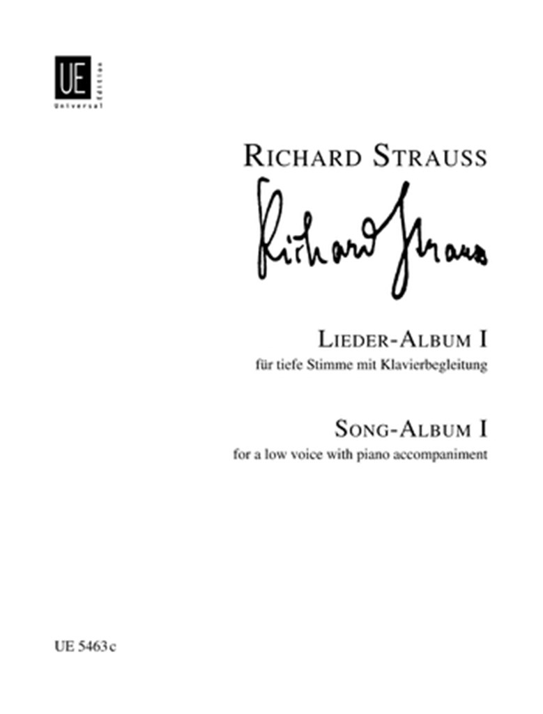 Lieder Album Vol. 1 (C-B)