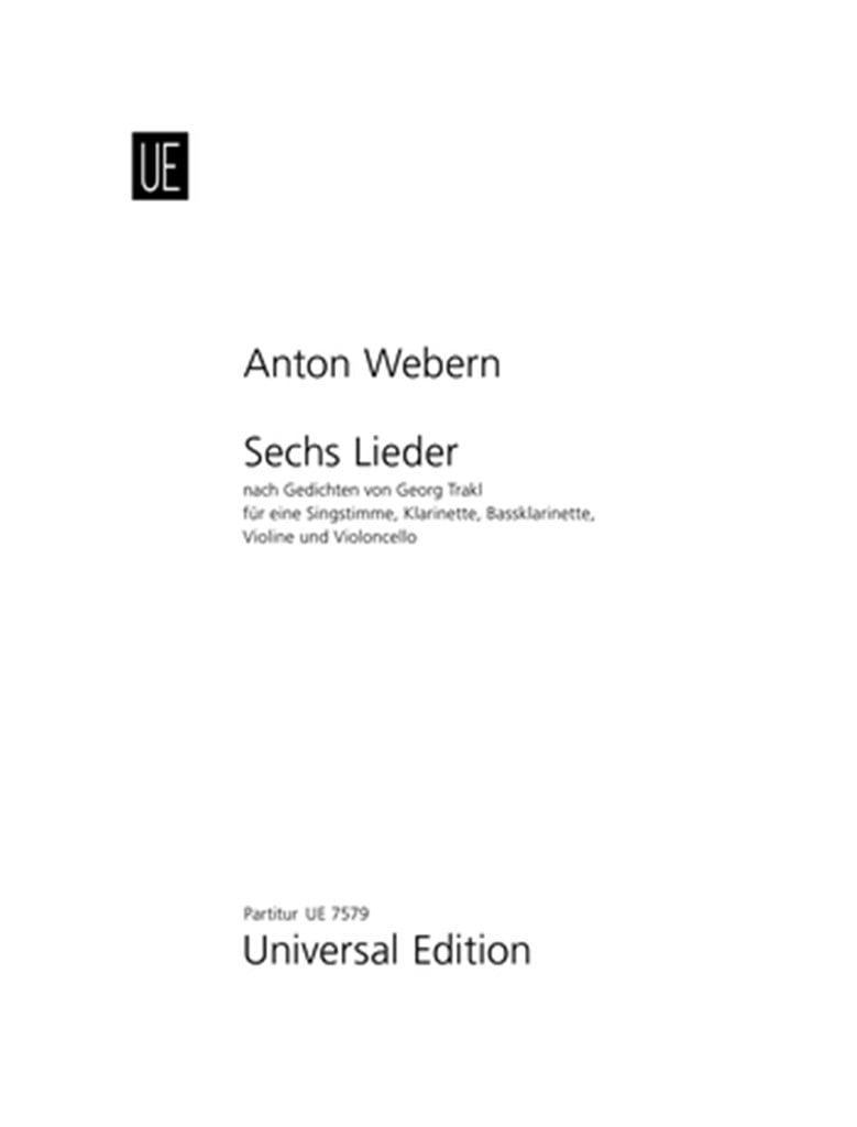 6 Lieder