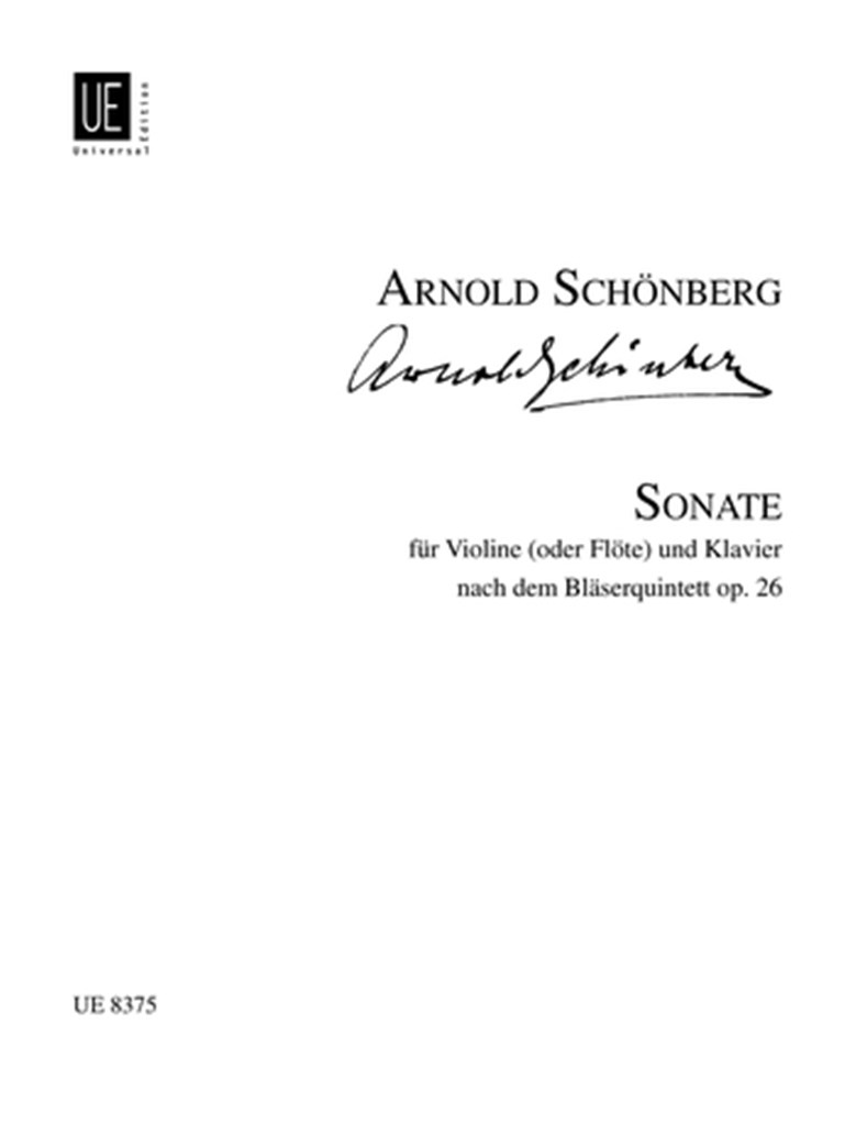 Sonate nach dem Bläserquintett op. 26
