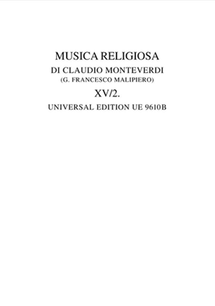Musica Religiosa II