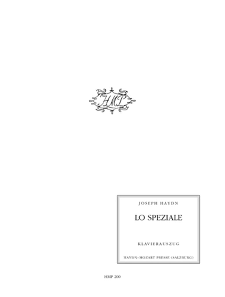 Lo Speziale (Der Apotheker)