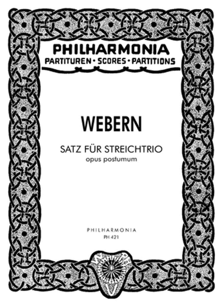 Satz für Streichtrio
