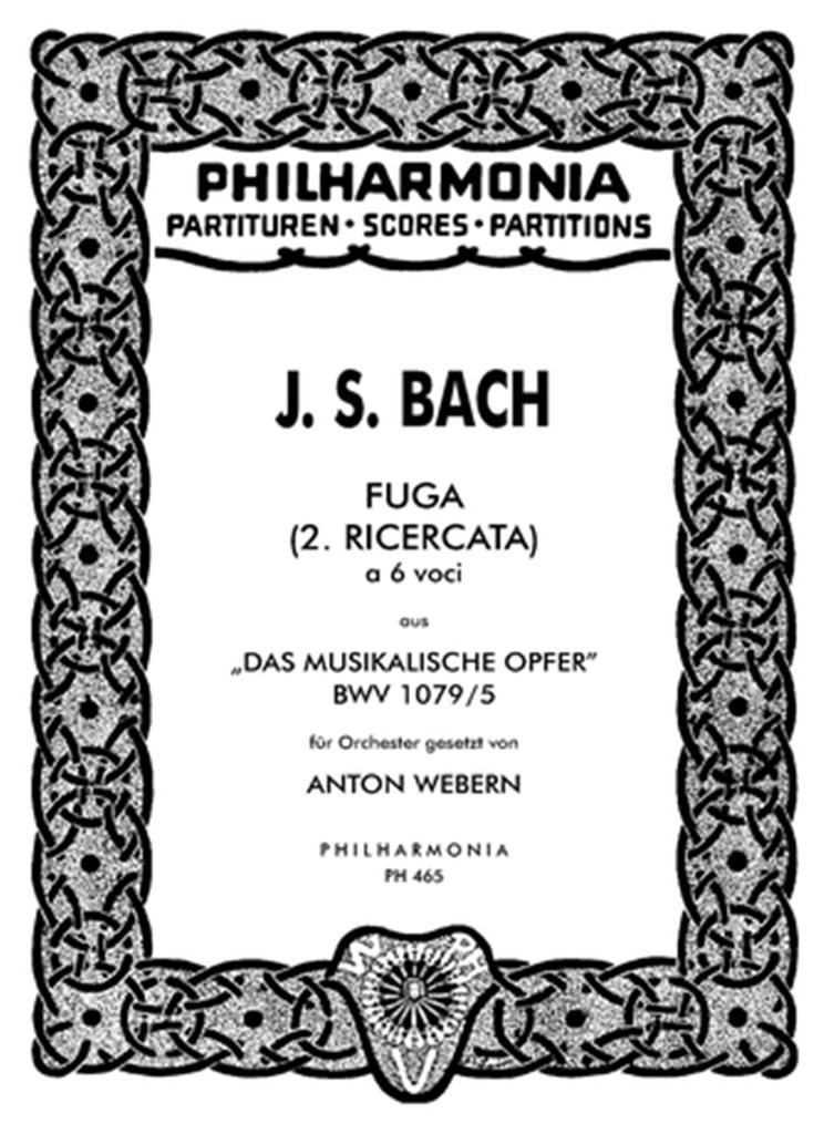 Fuga ( 2. Ricercata ) a 6 Voci BWV1079/5
