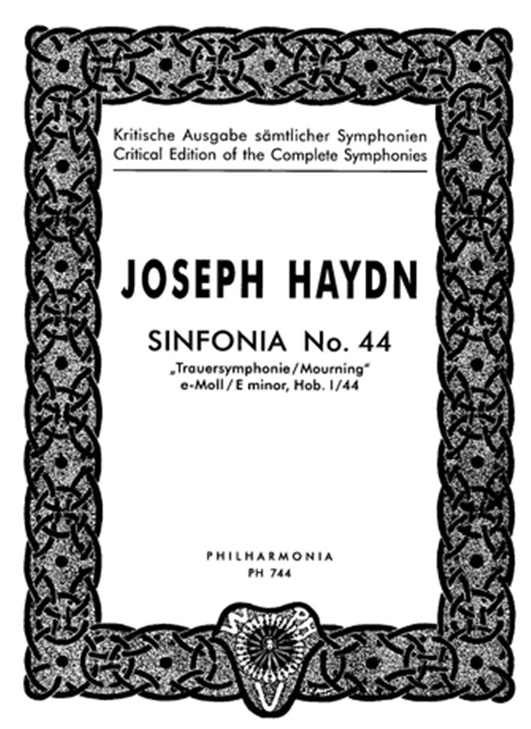 Sinfonia N. 44 Mi M. (Funebre) (Robbins Landon)