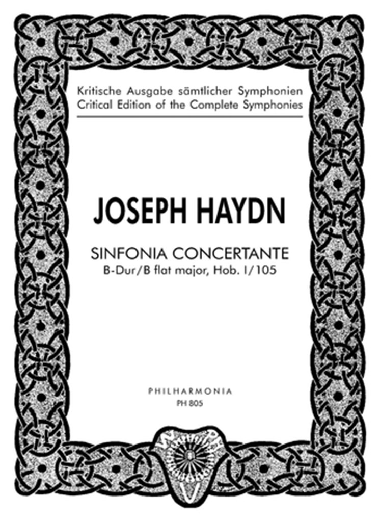 Sinfonia Concertante Si B Hob I / 105 (Landon)