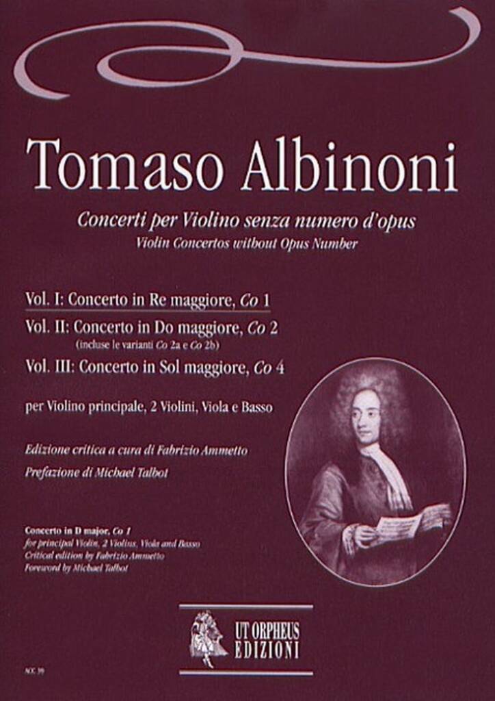 Concerti per Violino senza numero d?opus - Vol. I