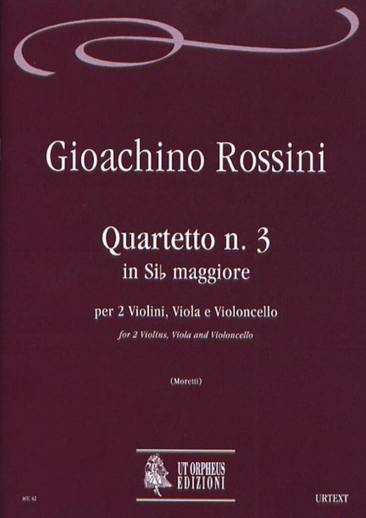 Quartetto N. 3 in Si bemolle maggiore
