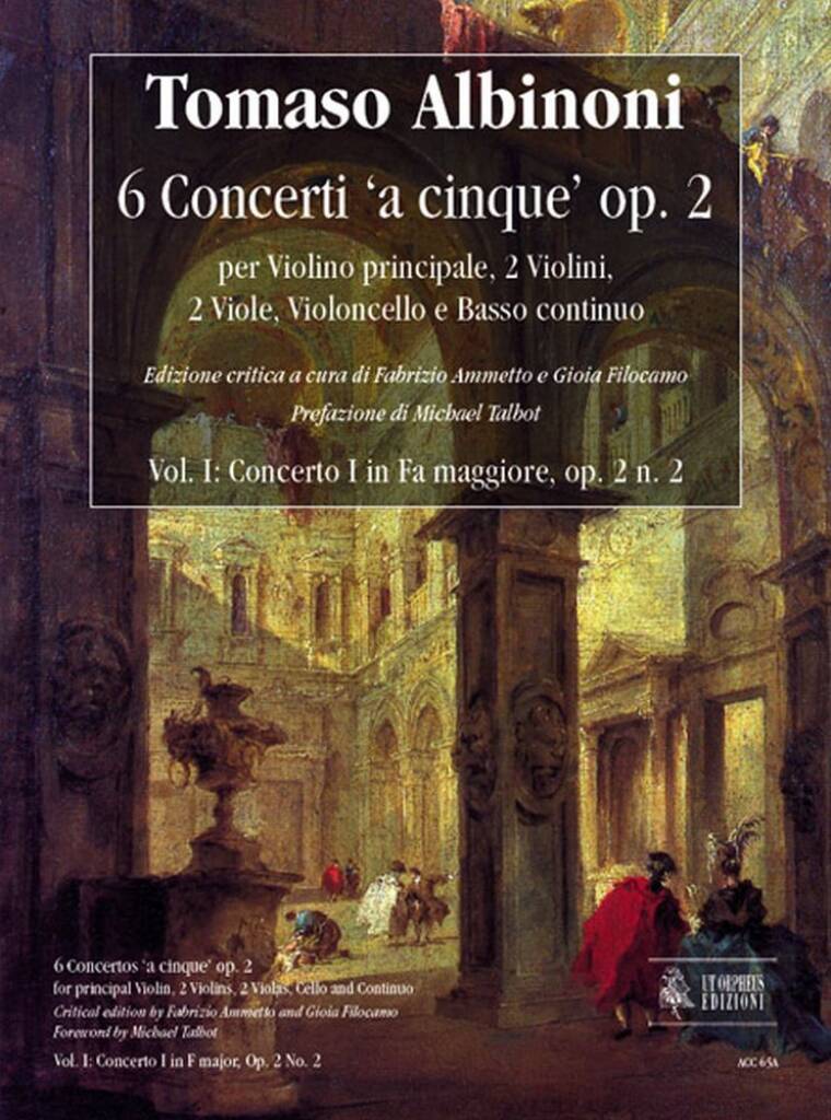6 Concerti ?a cinque?, Op. 2 - Vol. I