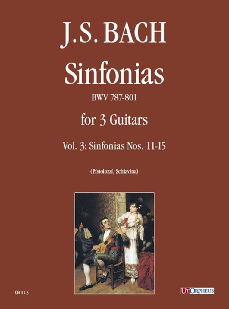 Sinfonias Nos. 11-15 BWV 787-801 Vol. 3