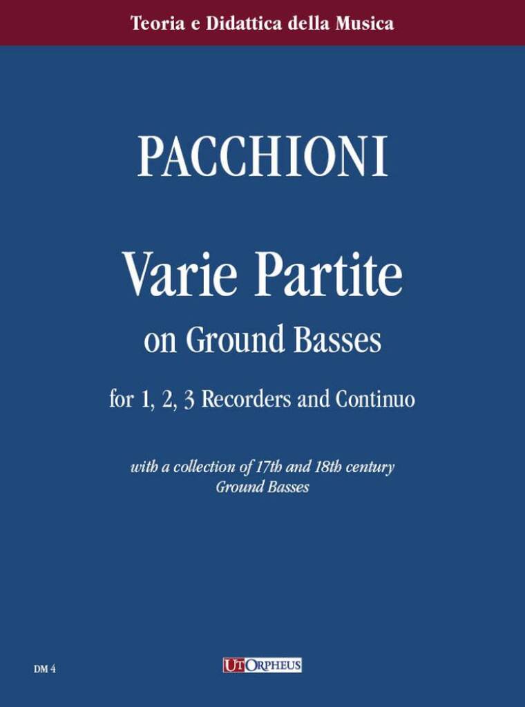 Varie Partite for 1, 2, 3 Recorders and Continuo