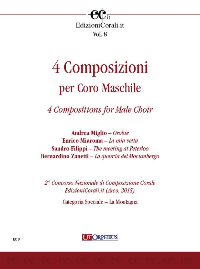 4 Composizioni per Coro Maschile