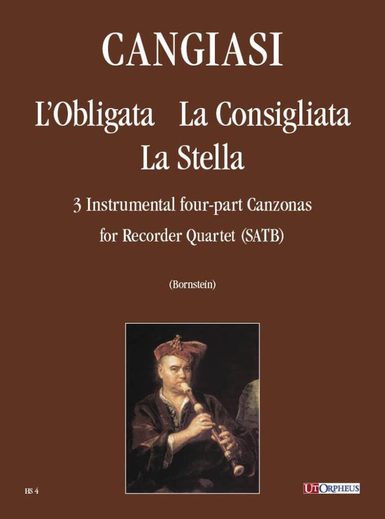 4 Part Canzonas L'Obligata Consigliata