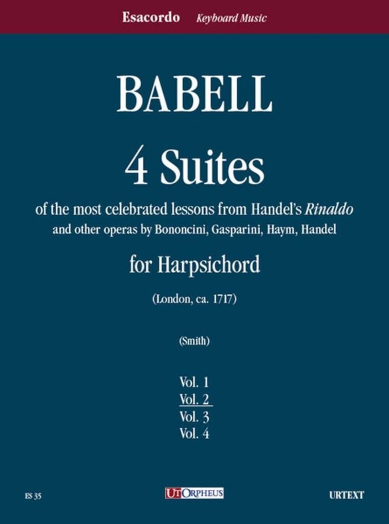 4 Suites su temi favoriti dal Rinaldo di Händel