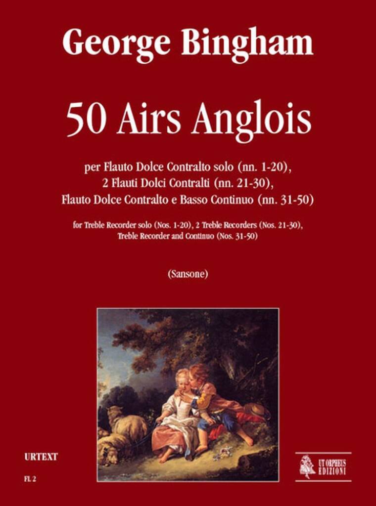 50 Airs Anglois Treble Recorder