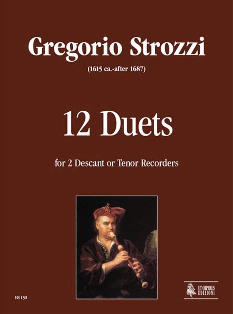 12 Duets for Descant Or Tenor Recorder Duet