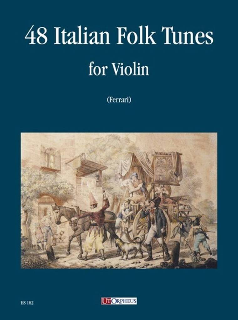 48 Italian Folk Tunes per Violino