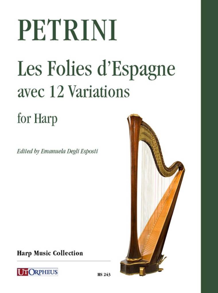 Les Folies d?Espagne avec 12 Variations per Arpa