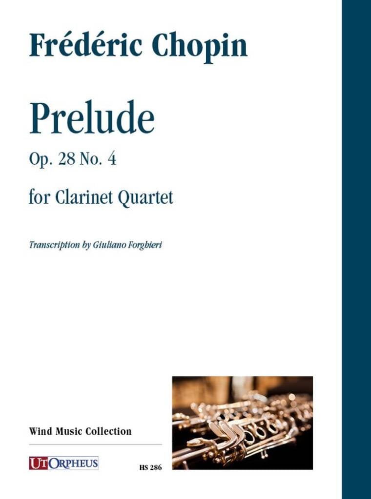 Preludio op. 28 n. 4 per Quartetto di Clarinetti