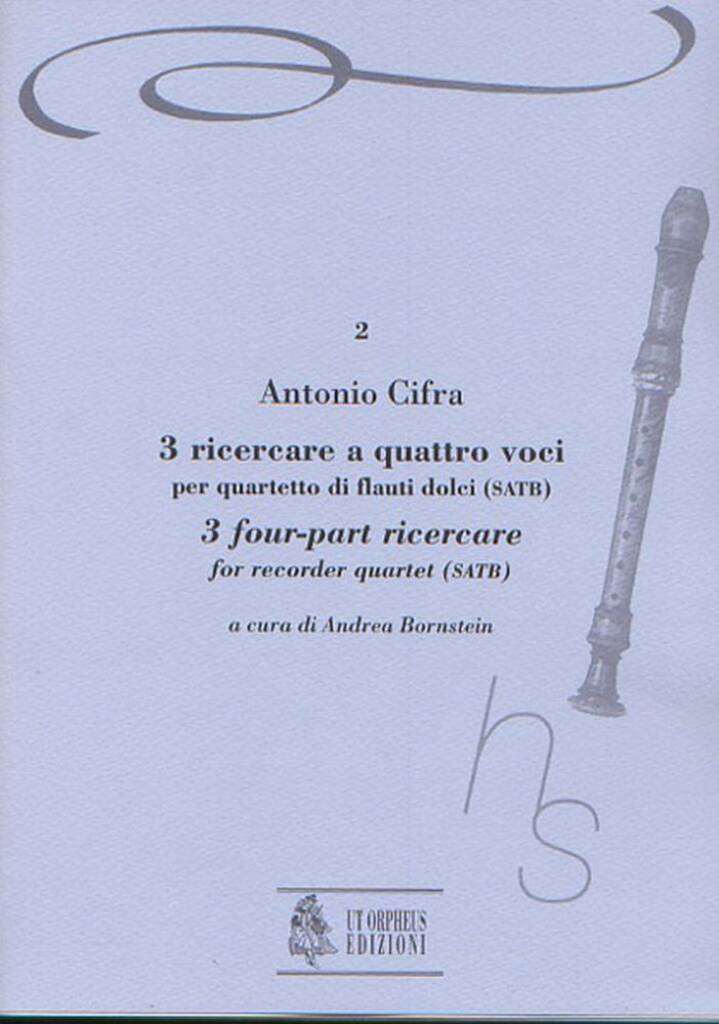3 Ricercare a quattro voci