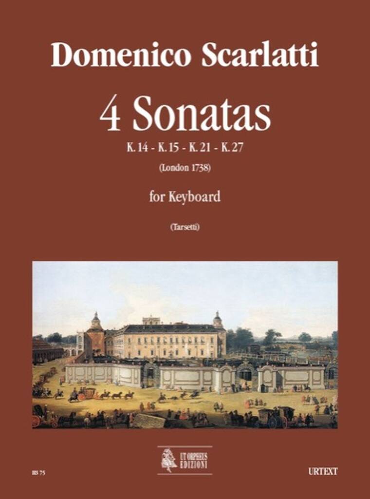 4 Sonate (K. 14, 15, 21, 27) per Clavicembalo