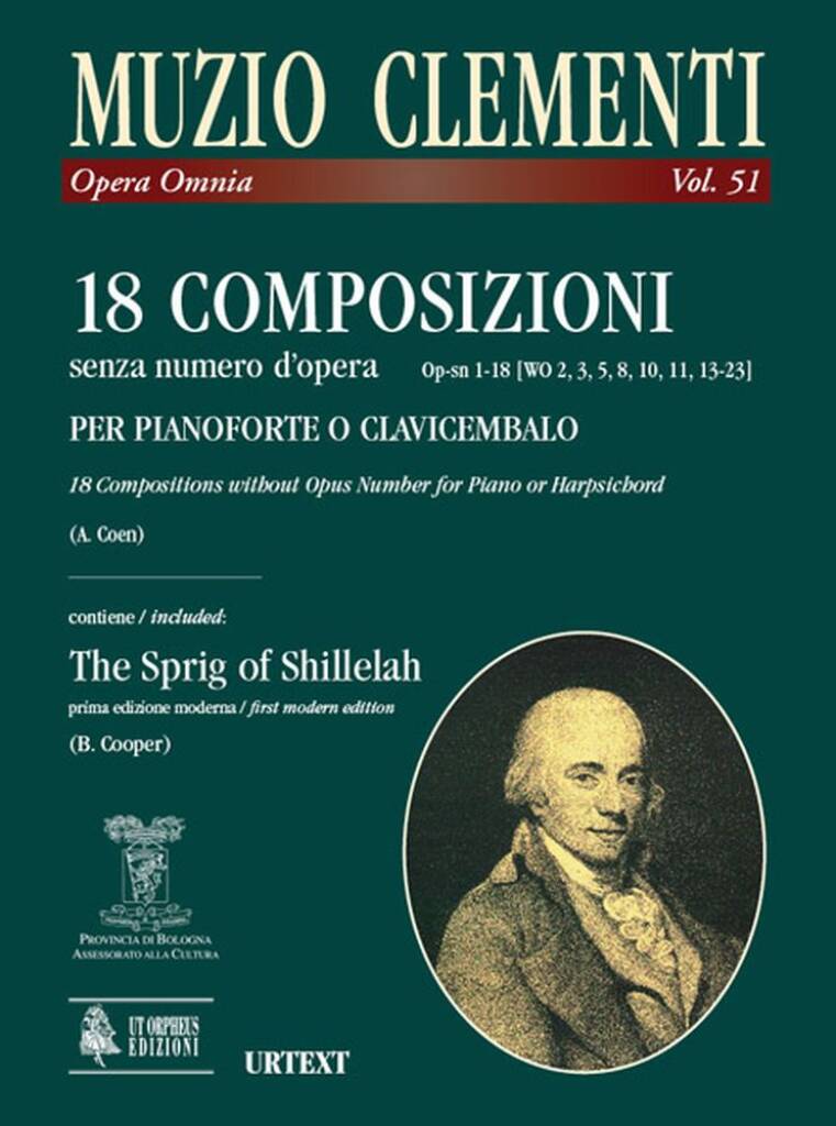 18 Composizioni senza numero d?opera Op-sn 1-18