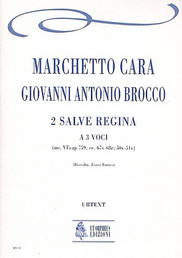 2 Salve Regina a 3 voci