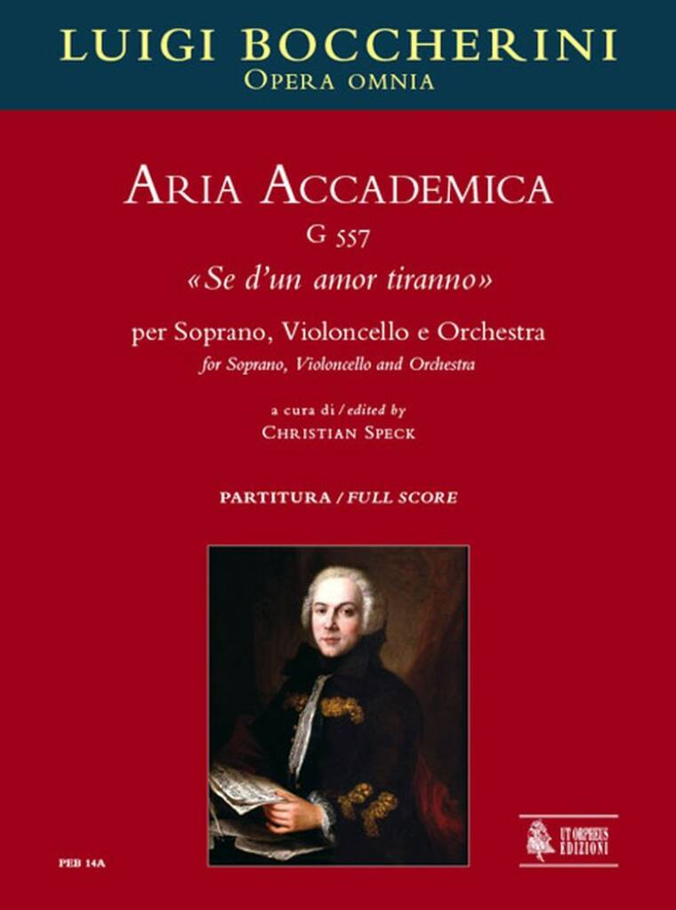 Aria Accademica G 557 Se d?un amor tiranno