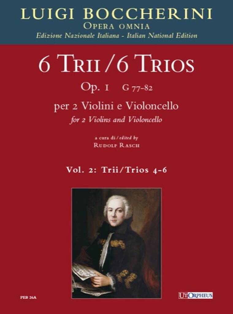 6 Trii Op. 1 (G 77-82) - Vol. 2: Trii Nn. 4-6