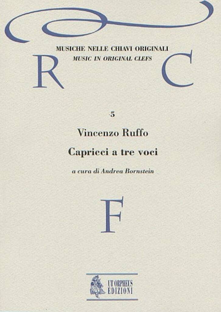 Capricci a tre voci [chiavi originali]