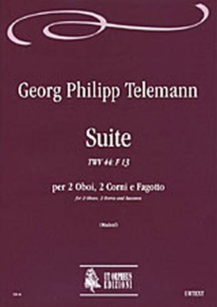 Suite TWV 44: F 13 per 2 Oboi, 2 Corni e Fagotto