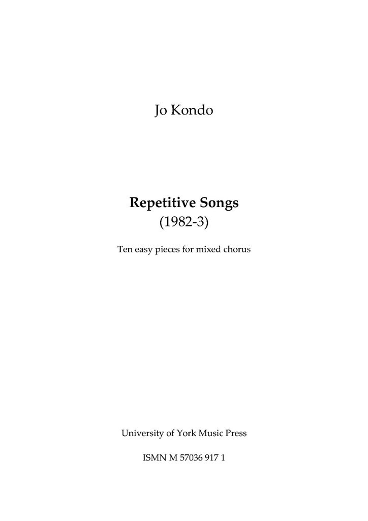 Repetitive Songs