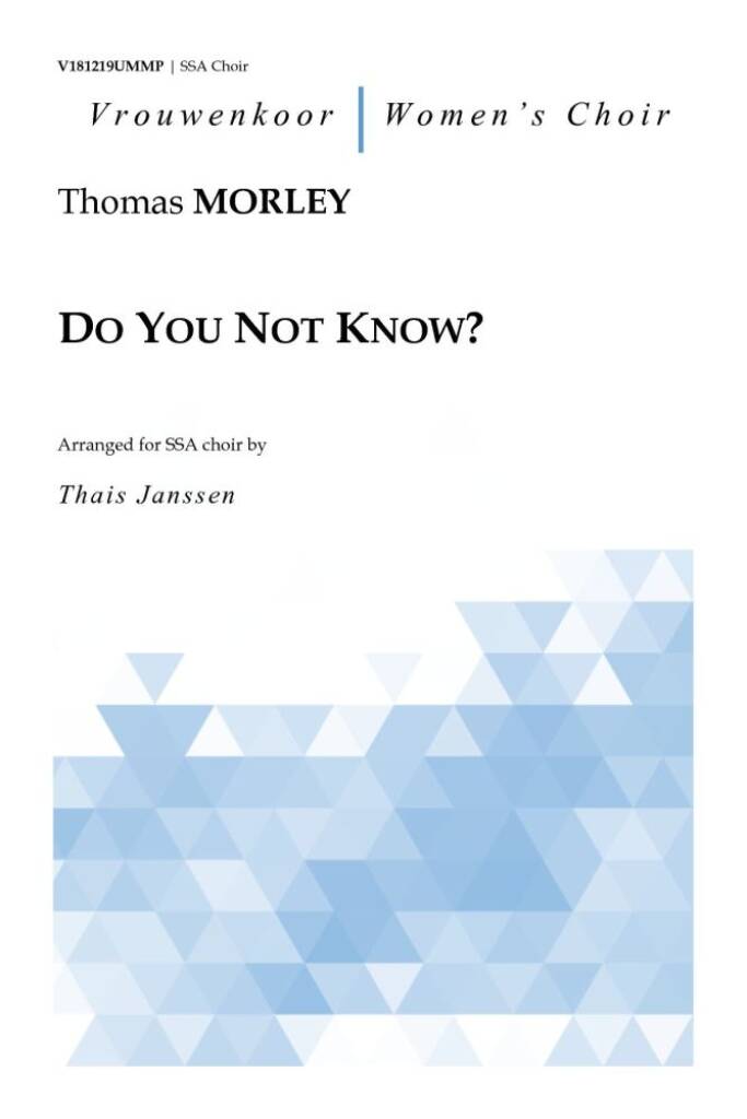 Do You Not Know?