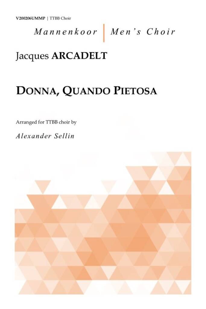 Donna, Quando Pietosa for TTBB Choir