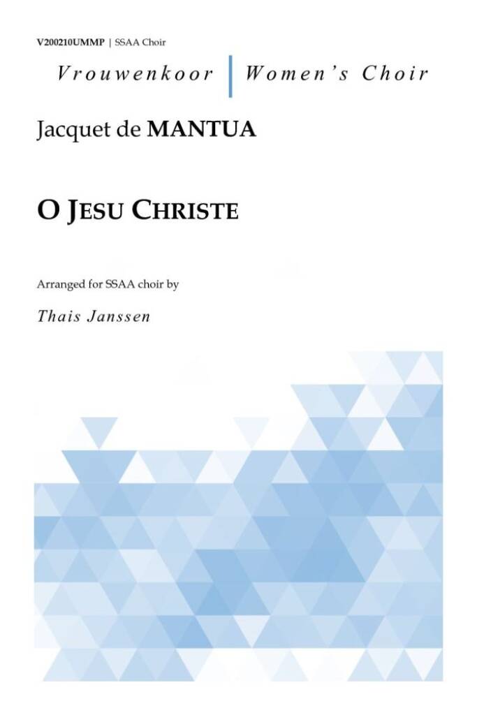 O Jesu Christe for SSAA Choir