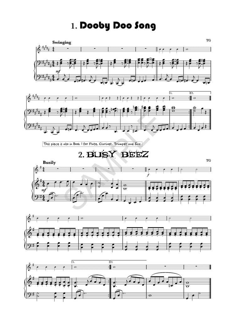 Vamoosh Recorder Book 1 Piano Accompaniment
